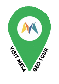 Geocache Sticker by Visit Mesa