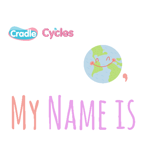 baby boy hello Sticker by Cycles Baby