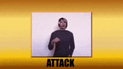 scared attack GIF by Dr. Donna Thomas Rodgers
