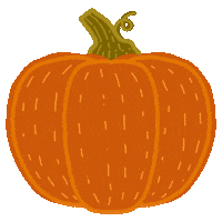 bodkamilla cute halloween spooky pumpkin Sticker