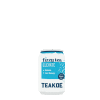 Teakoe_Tea drink tea bubbles lemon Sticker