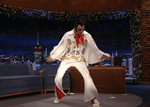 Elvis GIF by The Tonight Show Starring Jimmy Fallon