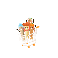 Happy Shopping Sticker by Alamii Food