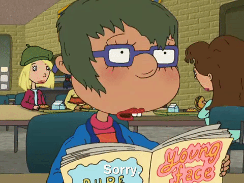as told by ginger nicksplat GIF