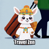 Airport Patience GIF by Llamaozi