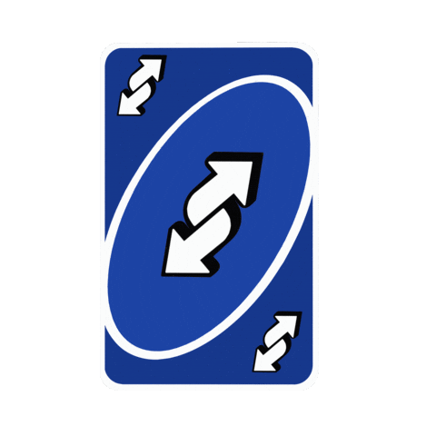 Reverse Card Game Sticker by Bundesschülervertretung
