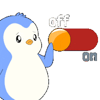 Tired Penguin Sticker by Pudgy Penguins