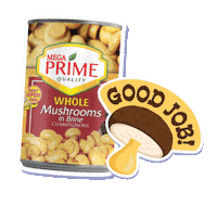 Mushroom Corn Sticker by megasardines