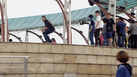 skateboarding we are blood GIF by EchoBoom Sports