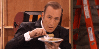 Bob Odenkirk Eating GIF by Team Coco