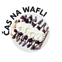 Waffle Sticker by Jana