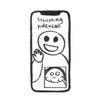 Phone Call Sticker