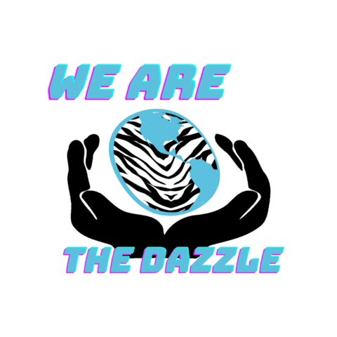 dazzle4rare unity hands one love rare disease Sticker