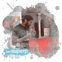 IamSUPERP luis superb sap tavares Sticker