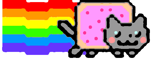 defaultgifs25 giphyupload cat kitty nyan cat GIF