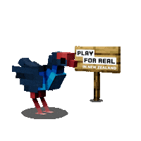 Bird Gamer Sticker by Pure New Zealand