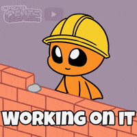 Laying Working On It GIF by Christophers Genie