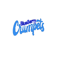 Blue Berry Sticker by Crumpets