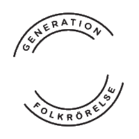 GenerationPep logotype generationpep folkrörelse Sticker