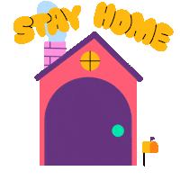 Stay Home United Nations Sticker by Bare Tree Media