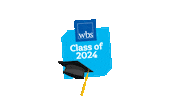 Graduation Class Of 2024 Sticker by Warwick Business School