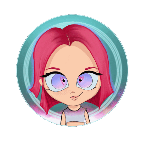 Pink Love Sticker