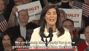 Nikki Haley Gop GIF by GIPHY News