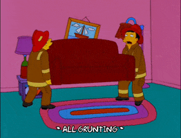 homer simpson couch gag GIF