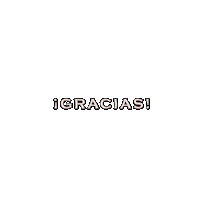 Thanks Gracias Sticker