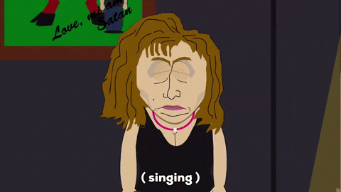 barbara streisand singing GIF by South Park 