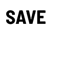 Save The Date Typography Sticker by AufdenPunkt