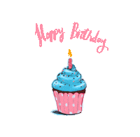 mariannaraskin happy birthday cupcake marianna raskin birthday cupcake Sticker