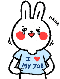 lobsterflow 懶散兔與啾先生 Sticker