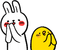 lobsterflow 懶散兔與啾先生 Sticker