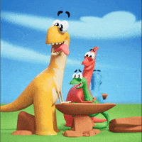 So Excited Omg GIF by Claynosaurz