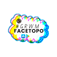 Facetopo beauty makeup grwm getreadywithme Sticker