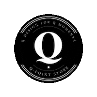 Q-Point qpoint q-point enjoyqlife qpointstore Sticker