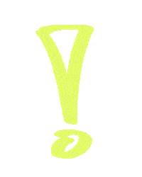 morgontidningen yellow exclamation point morgontidningen utropstecken Sticker