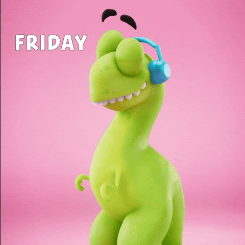 Friday Dancing GIF by Claynosaurz