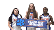 Basketball University Sticker by Ontario Tech Ridgebacks