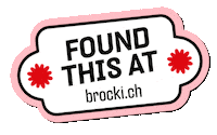 brockich shopping brocki heilsarmee gefunden Sticker