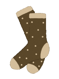 Winter Fall Sticker