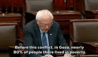 Bernie Sanders Israel GIF by GIPHY News