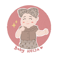 Pink Baby Sticker