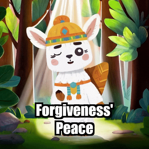 Peace Forest GIF by Llamaozi