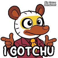 Bang Bang Finger Guns Sticker by VeeFriends