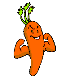 saanasalud zanahoria Sticker