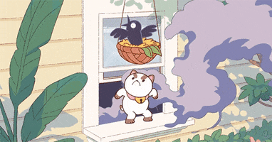 bee and puppycat lol GIF by Cartoon Hangover