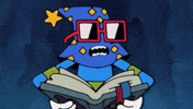 Shocked Glasses GIF by nounish ⌐◨-◨