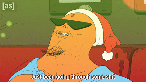 Drunk Going Through It GIF by Adult Swim